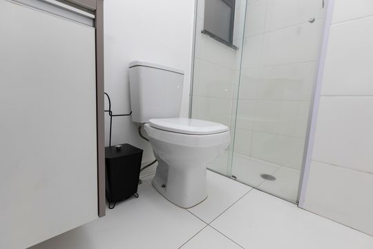 Banheiro Suíte de apartamento para alugar com 1 quarto, 51m² em Centro, Campinas