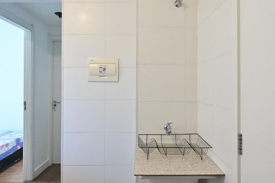 Área de Serviço de apartamento para alugar com 2 quartos, 32m² em Cidade Auxiliadora, São Paulo