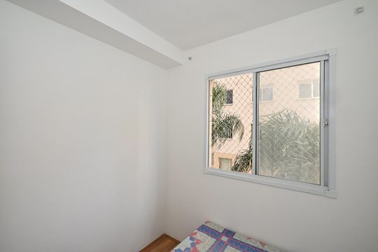 Quarto 1 de apartamento para alugar com 2 quartos, 32m² em Cidade Auxiliadora, São Paulo