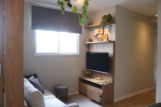Sala de apartamento à venda com 2 quartos, 40m² em Água Branca, São Paulo