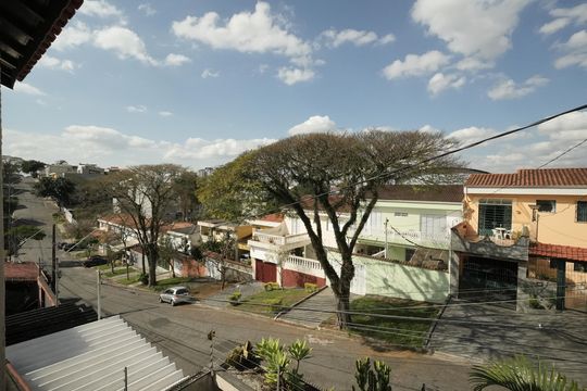Vista da Sacada da Suíte de casa para alugar com 3 quartos, 193m² em Vila Alzira, Santo André