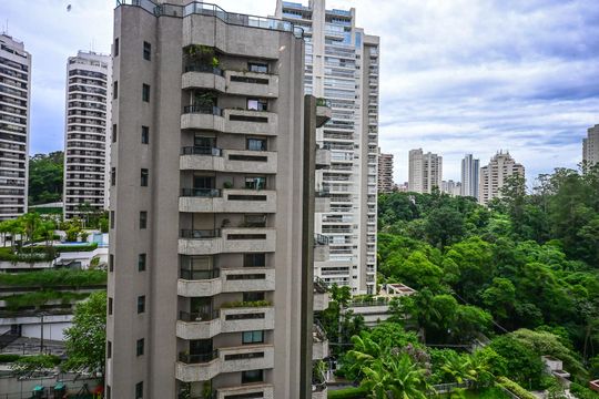 Vista do Quarto 2 de apartamento para alugar com 2 quartos, 75m² em Jardim Fonte do Morumbi, São Paulo