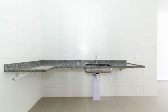 Cozinha de apartamento para alugar com 3 quartos, 88m² em Palmeiras, Belo Horizonte