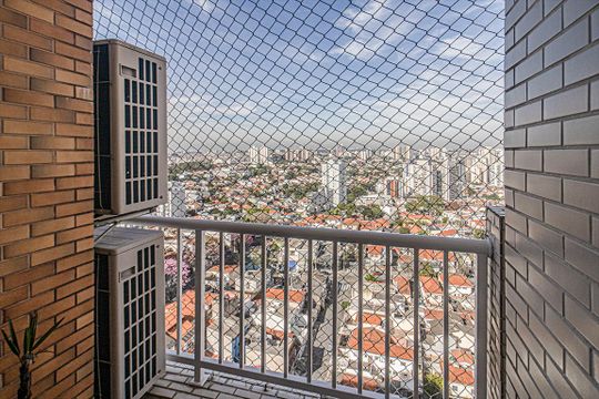Sacada da Suíte de apartamento para alugar com 3 quartos, 256m² em Vila Gumercindo, São Paulo