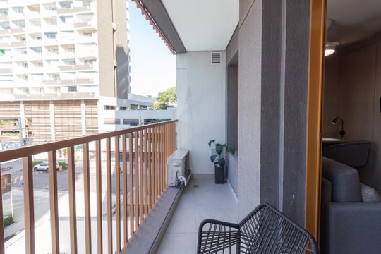 Varanda de apartamento para alugar com 1 quarto, 37m² em Butantã, São Paulo