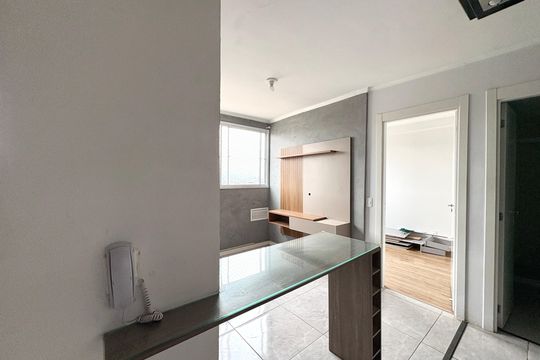 Cozinha de apartamento à venda com 2 quartos, 34m² em Brasilândia, São Paulo