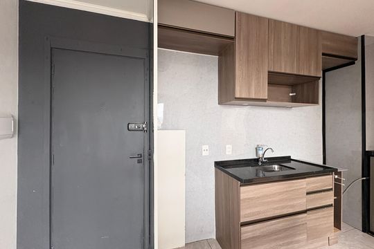 Cozinha de apartamento à venda com 2 quartos, 34m² em Brasilândia, São Paulo