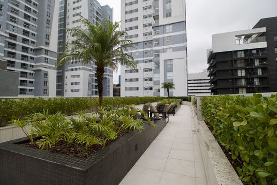 Área comum de apartamento para alugar com 1 quarto, 30m² em Centro, Curitiba