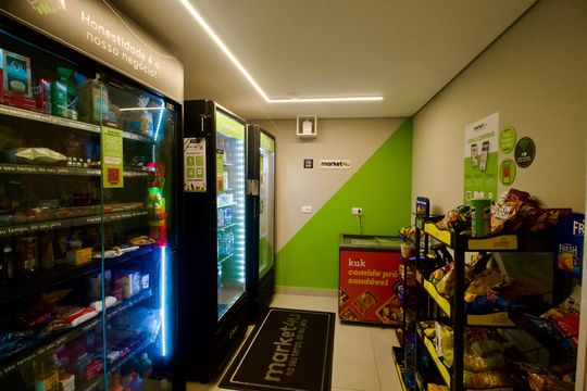 Área comum de apartamento para alugar com 1 quarto, 30m² em Centro, Curitiba
