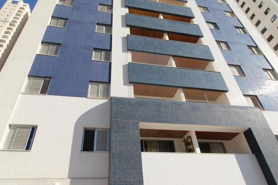 Fachada do Prédio de apartamento para alugar com 3 quartos, 96m² em Parque Residencial Aquarius, São José dos Campos