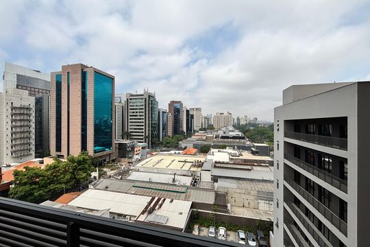 Vista de kitnet/studio à venda com 1 quarto, 26m² em Vila Olímpia, São Paulo