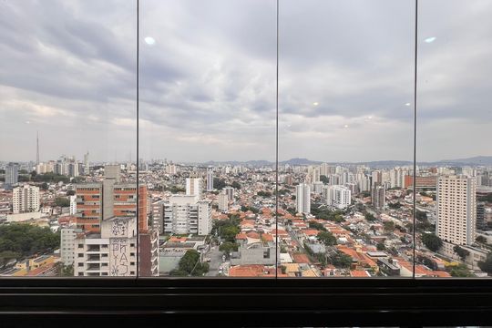 Vista da Sala de apartamento à venda com 4 quartos, 237m² em Sumaré, São Paulo