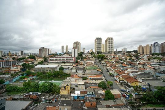 Vista do terraço de apartamento para alugar com 2 quartos, 41m² em Chácara Santo Antônio (zona Leste), São Paulo