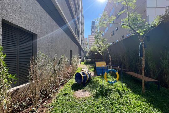 Área comum de kitnet/studio à venda com 1 quarto, 25m² em Pinheiros, São Paulo