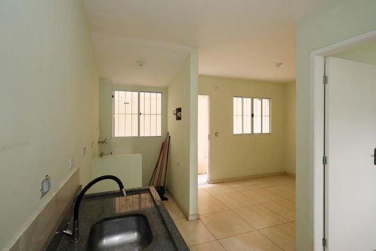 Cozinha e Área de Serviço de apartamento para alugar com 1 quarto, 34m² em Vila Gustavo, São Paulo