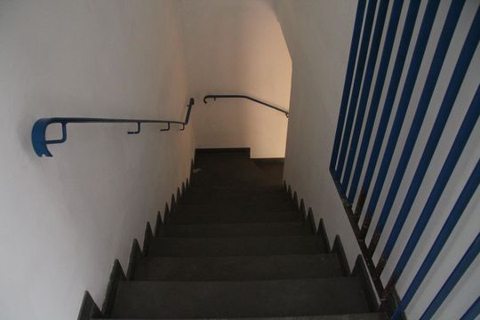 Escada acesso a Sala pela garagem  de casa à venda com 3 quartos, 252m² em Jardim Santa Mena, Guarulhos