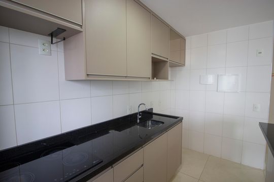 Cozinha de apartamento à venda com 1 quarto, 40m² em Sul (águas Claras), Brasília