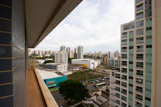 Vista Sala de apartamento à venda com 1 quarto, 40m² em Sul (águas Claras), Brasília