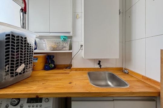 Área de Serviço de apartamento para alugar com 2 quartos, 85m² em Cidade Monções, São Paulo