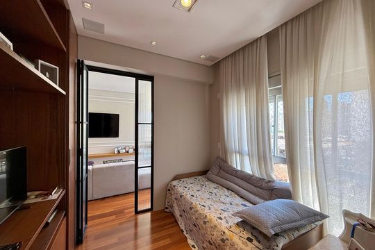 Suíte 2 de apartamento para alugar com 2 quartos, 85m² em Cidade Monções, São Paulo