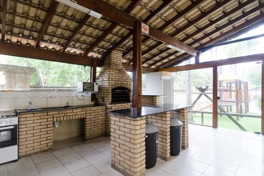 Área comum - Churrasqueira de apartamento para alugar com 2 quartos, 52m² em Paulicéia, São Bernardo do Campo