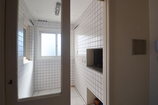 Área comum - Churrasqueira de apartamento à venda com 2 quartos, 117m² em Centro, Canoas