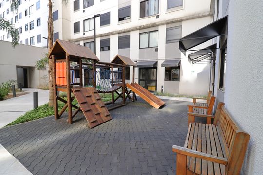 Área comum - Playground de apartamento para alugar com 2 quartos, 36m² em Jurubatuba, São Paulo