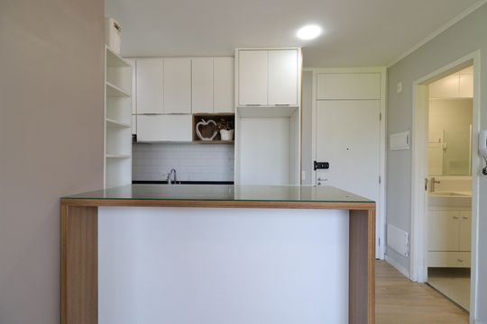 Cozinha de apartamento para alugar com 2 quartos, 36m² em Jurubatuba, São Paulo
