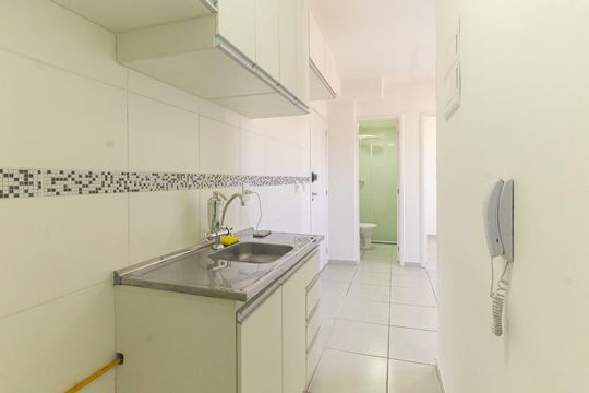 Cozinha de apartamento para alugar com 2 quartos, 38m² em Vila Matilde, São Paulo