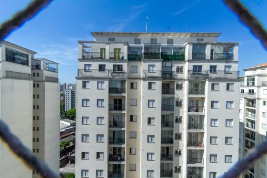 Vista da Varanda de apartamento à venda com 2 quartos, 58m² em Nova Petrópolis, São Bernardo do Campo