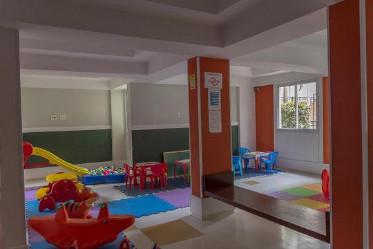 Área comum de apartamento à venda com 2 quartos, 58m² em Nova Petrópolis, São Bernardo do Campo