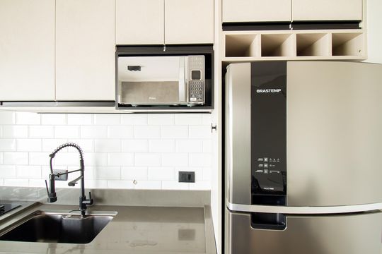 Cozinha de apartamento para alugar com 2 quartos, 50m² em Tatuapé, São Paulo