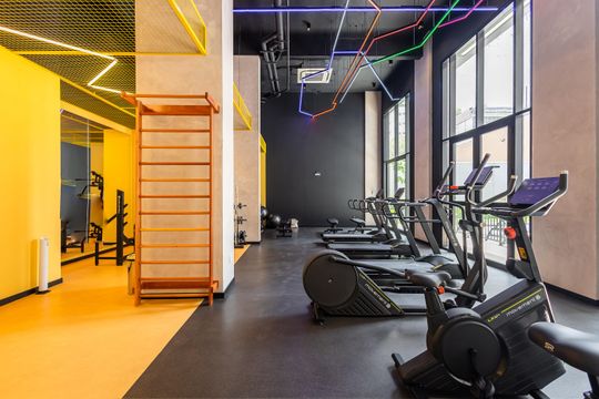 Área comum -Academia de kitnet/studio para alugar com 1 quarto, 25m² em Pinheiros, São Paulo