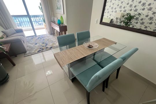 Sala de Jantar de apartamento à venda com 3 quartos, 73m² em Vila Andrade, São Paulo