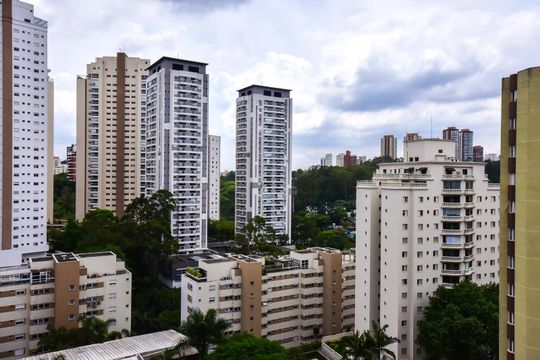 Vista da Varanda de apartamento à venda com 3 quartos, 163m² em Vila Andrade, São Paulo