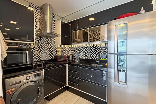 Studio de apartamento para alugar com 1 quarto, 45m² em Pompéia, Santos
