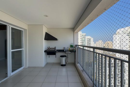 Sacada de apartamento para alugar com 3 quartos, 92m² em Santo Amaro, São Paulo