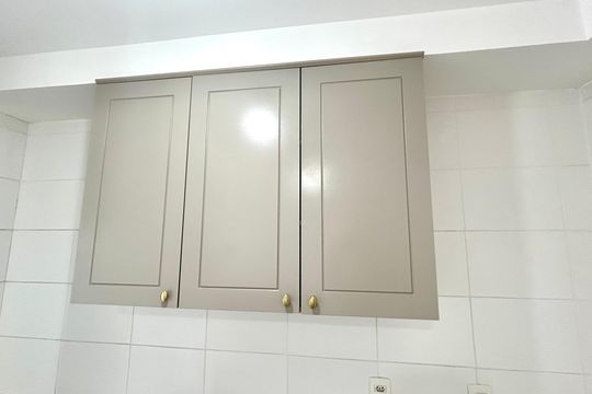 Cozinha de apartamento para alugar com 2 quartos, 44m² em Jardim Las Vegas, Guarulhos