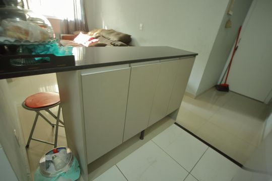 Cozinha  de apartamento para alugar com 2 quartos, 48m² em Jardim São Savério, São Paulo