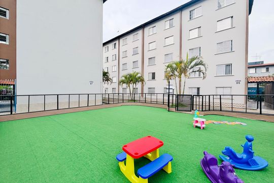 Área comum - Playground de apartamento para alugar com 2 quartos, 47m² em Vila Sílvia, São Paulo