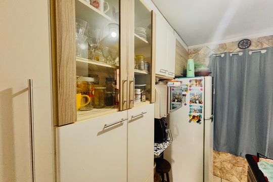 Cozinha de apartamento para alugar com 2 quartos, 47m² em Vila Sílvia, São Paulo