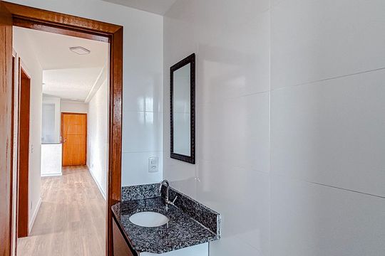 Banheiro de apartamento à venda com 2 quartos, 45m² em Vila Matilde, São Paulo