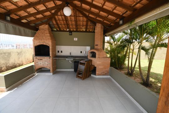 Área comum - Churrasqueira de apartamento à venda com 2 quartos, 54m² em Vila Nova, Campinas