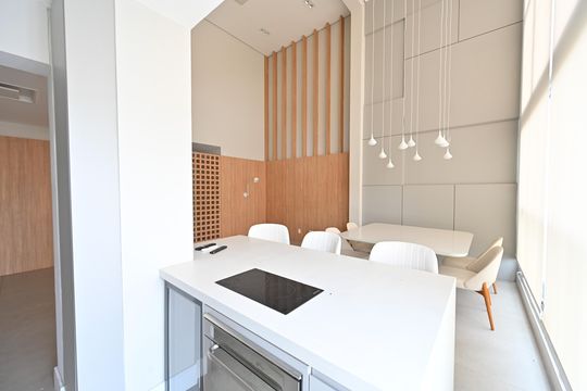 Cozinha de apartamento para alugar com 2 quartos, 96m² em Vila Clementino, São Paulo