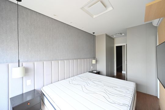 Suíte 1 de apartamento para alugar com 2 quartos, 96m² em Vila Clementino, São Paulo