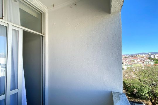 Varanda da Sala de apartamento à venda com 3 quartos, 60m² em Bairro da Glória, Contagem