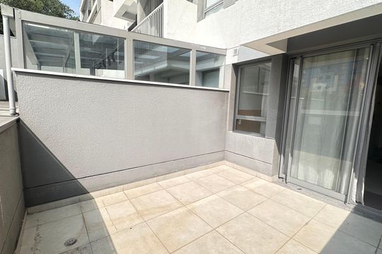 Varanda do Studio de kitnet/studio à venda com 1 quarto, 31m² em Santo Amaro, São Paulo