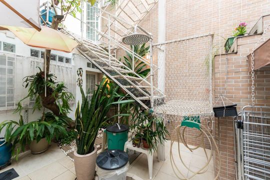 Área comum de kitnet/studio para alugar com 1 quarto, 22m² em Tijuca, Rio de Janeiro
