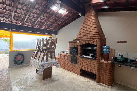 Área Gourmet de casa à venda com 3 quartos, 293m² em Vila Nogueira, Campinas