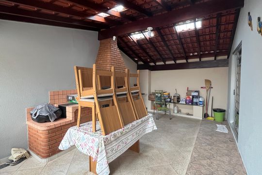 Área Gourmet de casa à venda com 3 quartos, 293m² em Vila Nogueira, Campinas